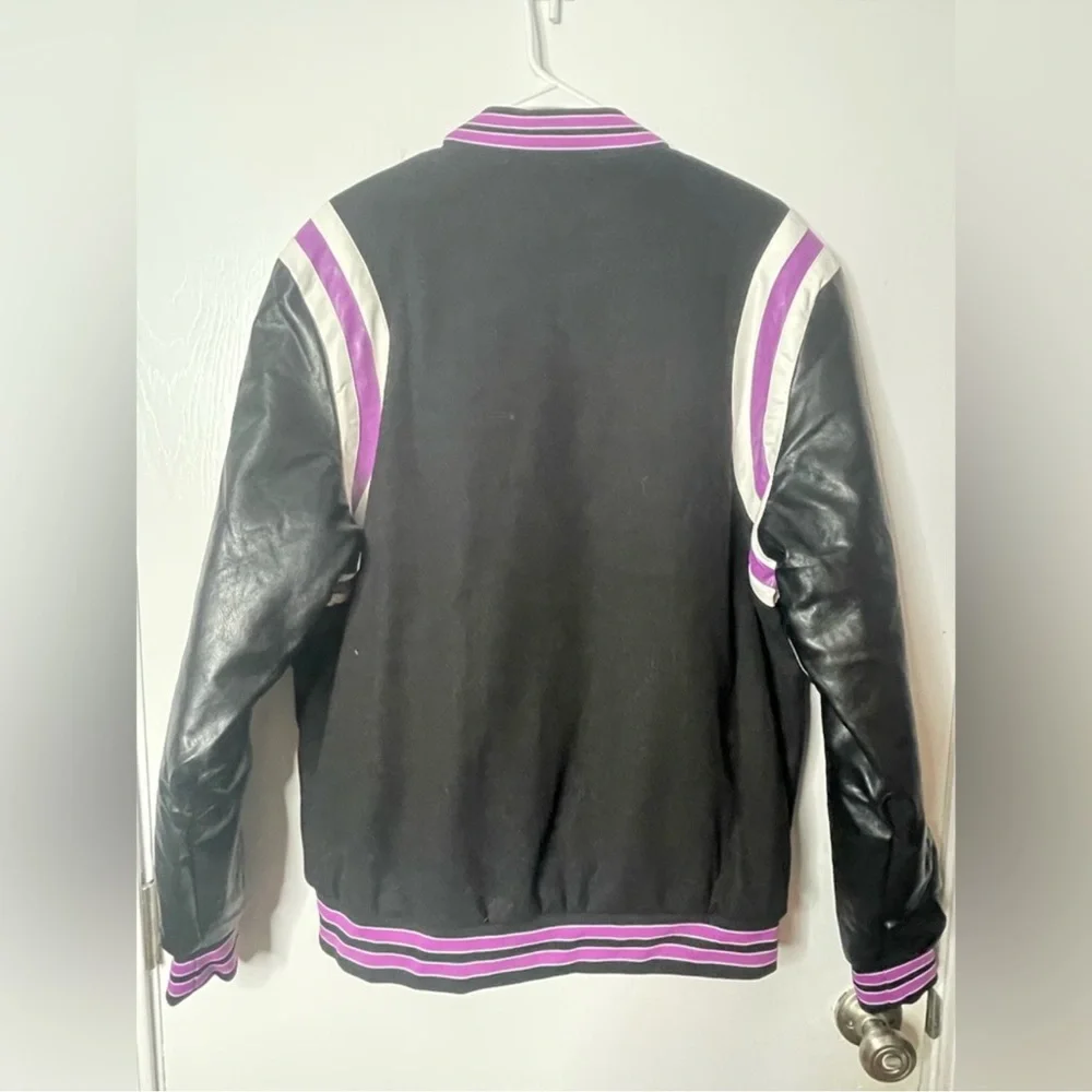 BOOHOO MAN SPORTS VARSITY BOMBER JACKET